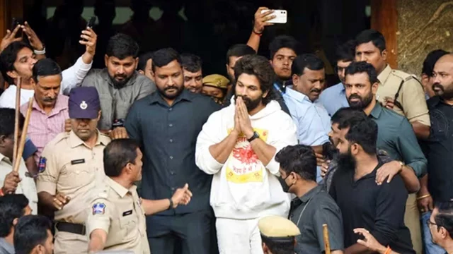 জামিন পেলেন অভিনেতা অল্লু অর্জুন